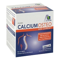 CALCIUM OSTEO 600 Direkt Portionssticks - 60Stk - Für Frauen & Männer