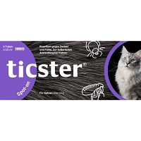 TICSTER Spot-on Lsg.z.Auftropf.f.Katzen 4-8 kg - 6X0.8ml