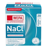 WEPA Inhalationslösung NaCl 0,9% - 20X5ml