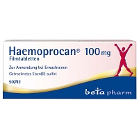 HAEMOPROCAN 100 mg Filmtabletten - 50Stk