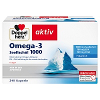 DOPPELHERZ Omega-3 Seefischöl 1000 Kapseln - 240Stk - Herz-Kreislauf