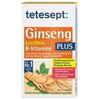 TETESEPT Ginseng 330 plus Lecithin+B-Vitamine Tab. - 30Stk