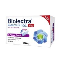 BIOLECTRA Magnesium 400 mg ultra 3-Phasen-Depot - 30Stk