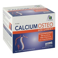 CALCIUM OSTEO 600 Direkt Portionssticks - 120Stk - Für Frauen & Männer