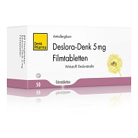 DESLORA-Denk 5 mg Filmtabletten - 50Stk - Allergien