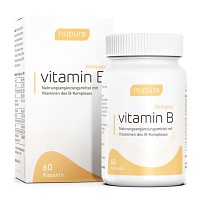 NUPURE vitamin B-Komplex mit B12+7 B-Vitaminen - 60Stk - Vegan