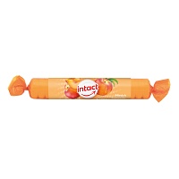 INTACT Traubenzucker Rolle Pfirsich - 40g