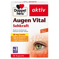 DOPPELHERZ Augen Vital Sehkraft aktiv Kapseln - 30Stk