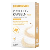 BAKANASAN Propolis Kapseln plus - 60Stk - Stärkung Immunsystem