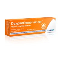 DEXPANTHENOL axicur Wund- und Heilcreme 50 mg/g - 20g - Haus- & Reiseapotheke