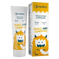 ZAHNPASTA Kids Orange-Clementine ohne Fluor Nordi. - 50ml