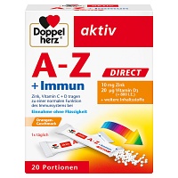 DOPPELHERZ A-Z+Immun DIRECT Pellets - 20Stk - Immunsystem & Zellschutz