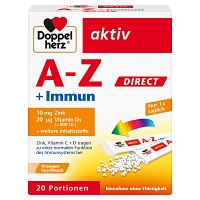 DOPPELHERZ A-Z+Immun DIRECT Pellets - 20Stk - Immunsystem & Zellschutz