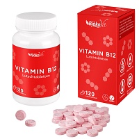 VITAMIN B12 METHYLCOBALAMIN 1000 µg Lutschtabl. - 120Stk - Vegan