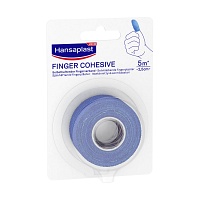 HANSAPLAST Fingerverb.selbsthaft.2,5 cmx5 m blau - 1Stk - Hansaplast