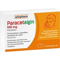 PARACETALGIN 500 mg Filmtabletten - 20Stk