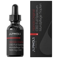 ALPINOLS Original Organic CBD Öl Fullspectrum 10% - 10ml - ALPINOLS CBD