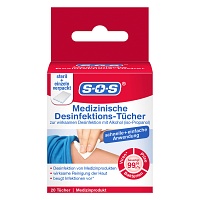 SOS MEDIZINISCHE Desinfektionstücher - 20Stk