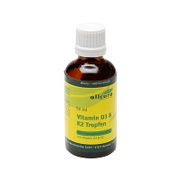 VITAMIN D3 & K2 Tropfen 1000 I.E./20 µg je Tropfen - 50ml