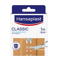 HANSAPLAST Classic Pflaster 8cm x1 m - 1Stk - Hansaplast