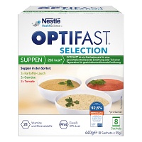 OPTIFAST Selection Suppen Pulver - 8X55g - Mahlzeiten
