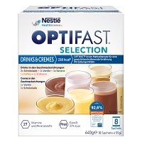 OPTIFAST Selection Drinks & Cremes Pulver - 8X55g - Abnehmpulver