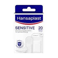 HANSAPLAST Sensitive Pflast.hypoallergen Strips - 20Stk - Hansaplast