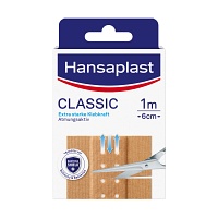 HANSAPLAST Classic Pflaster 6 cmx1 m - 1Stk - Wundversorgung