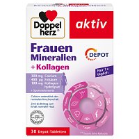 DOPPELHERZ Frauen Mineralien+Kollagen Depot Tabl. - 30Stk - Immunsystem & Zellschutz