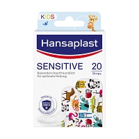 HANSAPLAST Sensitive Kinder Pflasterstrips - 20Stk - Wundversorgung