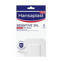 HANSAPLAST Sensitive Wundverband steril 10x15 cm - 5Stk - Hansaplast