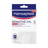 HANSAPLAST Sensitive Wundverband steril 8x10 cm - 5Stk - Hansaplast