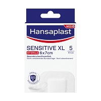 HANSAPLAST Sensitive Wundverband steril 6x7 cm - 5Stk - Wundversorgung