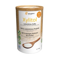 MIRADENT Xylitol Zuckerersatz Pulver - 1000g
