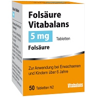 FOLSÄURE VITABALANS 5 mg Tabletten