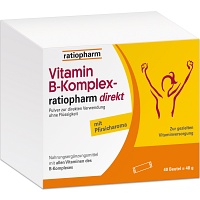 VITAMIN B-KOMPLEX-ratiopharm direkt Pulver - 40Stk - Nahrungsergänzung