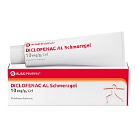 DICLOFENAC AL Schmerzgel 10 mg/g - 120g - Gelenk-, Kreuz- & Rückenschmerzen, Sportverletzungen