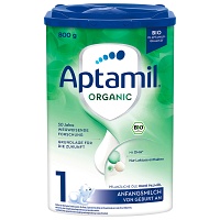 APTAMIL Organic 1 Anfangsnahrung Pulver - 800g - Babynahrung