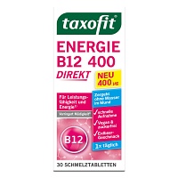 TAXOFIT Energie B12 400 Direkt Schmelztabletten - 30Stk