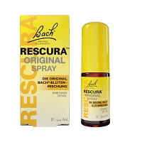 BACHBLÜTEN Original Rescura Spray m.Alkohol - 7ml - Bachblüten-Orginal®