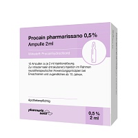 PROCAIN pharmarissano 0,5% Inj.-Lsg.Ampullen 2 ml - 10X2ml