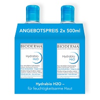 BIODERMA Hydrabio H2O Mizellen-Reinig.lös.Duo - 2X500ml