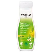 WELEDA Citrus Express-Feuchtigkeit Körperlotion - 200ml - Körper- & Haarpflege