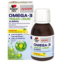 DOPPELHERZ Omega-3 vegan Liquid system - 100ml - Doppelherz® System