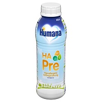 HUMANA HA PRE Anfangsnahrung HDPE-Flasche - 490ml