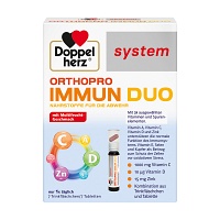 DOPPELHERZ Orthopro Immun Duo system Trinkampullen - 7Stk - Immunsystem & Zellschutz