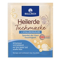 BULLRICH Heilerde Tuchmaske+Hyaluronsäure - 1Stk