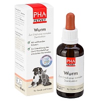 PHA Wurm Tropfen f.Hunde/Katzen - 50ml - Magen & Darm