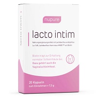 LACTO INTIM oral Probiotikum bei bakt.Vaginose - 20Stk - Intimpflege