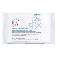 SCHÜLKE antimikrobielle Waschhandschuhe 2% CHX - 8Stk